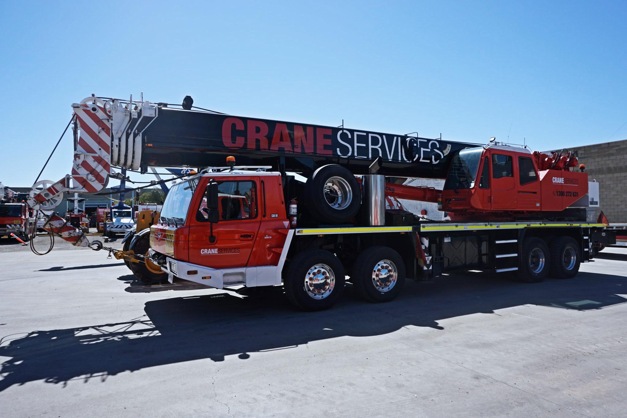 Truck Cranes up to 60t Crane Services
