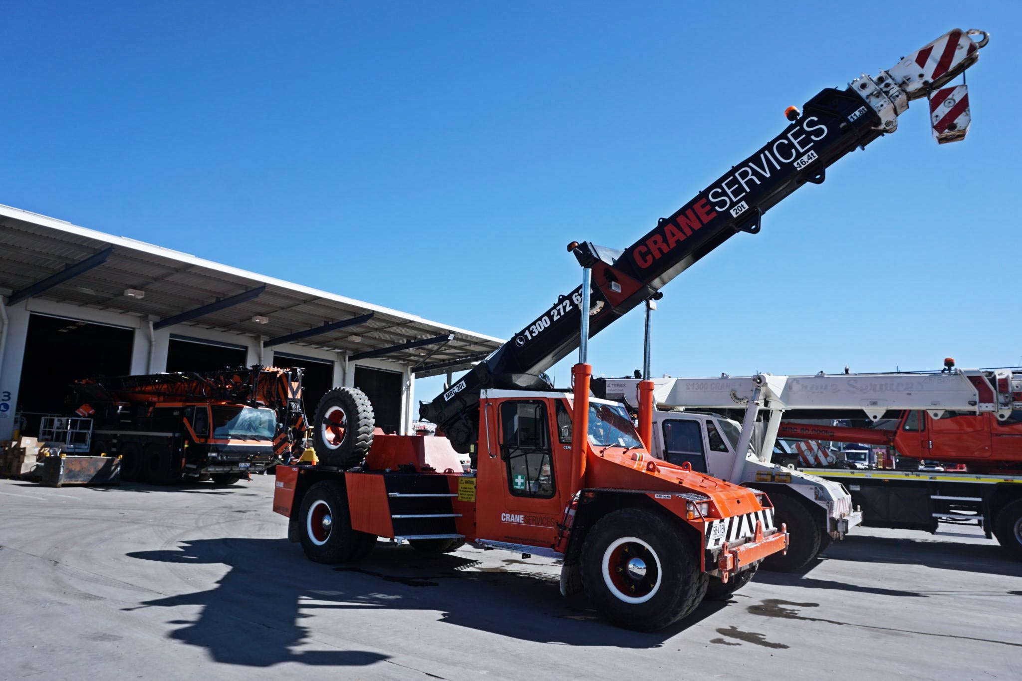 Articulated Cranes 525t Crane Services